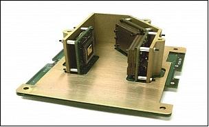 Figure 4: Photo of the test equipment on the ALICE nanosatellite (image credit: AFIT)