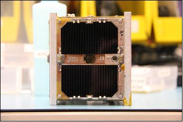 Figure 5: Photo of the MCubed-2 CubeSat (image credit: Michigan Exploration Laboratory) 3)