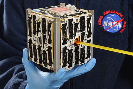 Figure 1: Illustration of the PhoneSat-2.5 CubeSat (image credit: NASA/ARC)