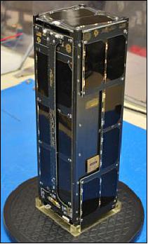 Figure 1: Photo of the ExoCube nanosatellite (image credit: ExoCube Team)