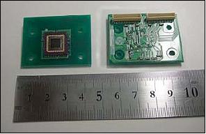 Figure 37: Photo of the imager board (image credit: Tokyo University of Science, JAXA)