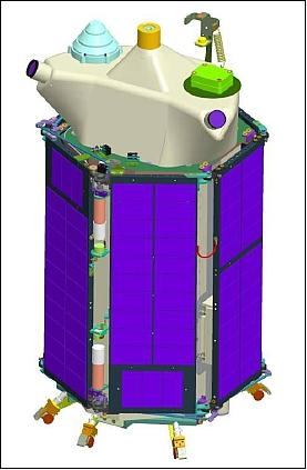 Figure 2: Illustration of the Baumanets-2 microsatellite (image credit: Bauman University)