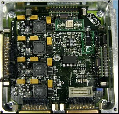 Figure 8: Electronics unit of TUPEX (image credit: TUB/ILR)