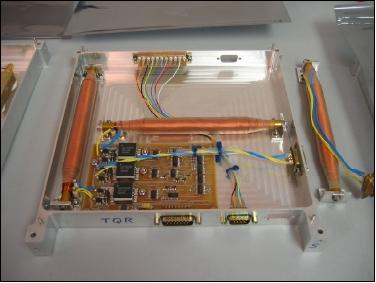 Figure 4: View of the TQR tray (image credit: SpaceQuest)