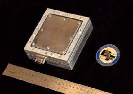 Figure 7: Illustration of SmartMESA, the iMESA precursor integrated on MISSE-6 (image credit: USAFA)
