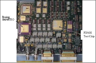 Figure 18: Photo of the LPE experiment 6µm VME-style Test Board (image credit: NASA/JPL)