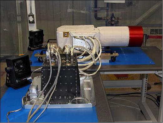 Figure 9: Photo of the Sapphire Optical System (image credit: David Florida Laboratory, Canadian Space Agency, Ref. 19)