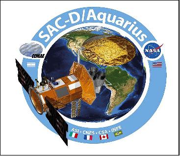 Figure 1: SAC-D/ Aquarius Mission Logo (image credit: CONAE)