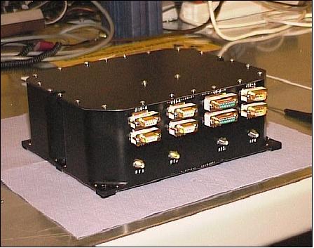 Figure 6: View of the GPS flight receiver of TRSR-2 (image credit: GFZ Potsdam)