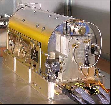 Figure 12: Photo of the PHM flight model onboard GIOVE-B (image credit: ESA)
