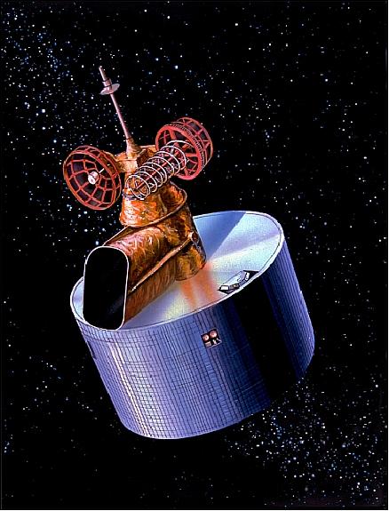 Figure 1: Artist's view of the GMS-5 spacecraft (image credit: BSS)