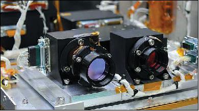 Figure 15: Photo of the MCAM (left) and the LCAM (right), image credit: UT, NESTRA