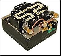 Figure 4: Photo of the S-band radio, diplexer and encryption module (image credit: USAF/SMC)