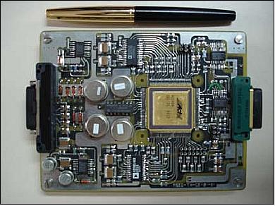 Figure 13: Photo of the camera electronics PCB for one band (image credit: ISRO)