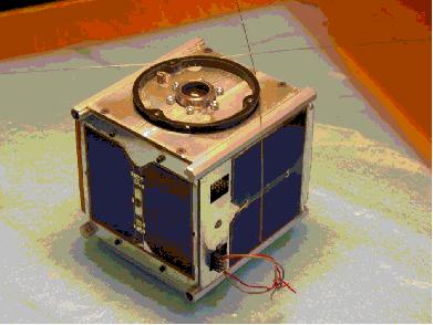 Figure 5: Illustration of AAUSat spacecraft (image credit: AAU)