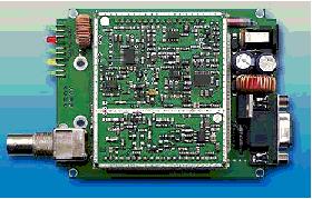 Figure 6: Integrated modem and transceiver with RS-232 interface (image credit: University of Würzburg)