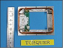 Figure 3: Photo of a 1-axis magnetic torquer (image credit: TITech)