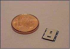 Figure 13: Photo of the MEMS silicon sun sensor (image credit: INTA)