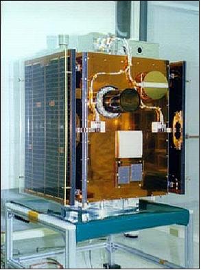 Figure 7: Photo of the KitSat-3 spacecraft (image credit: SaTReC/KAIST)