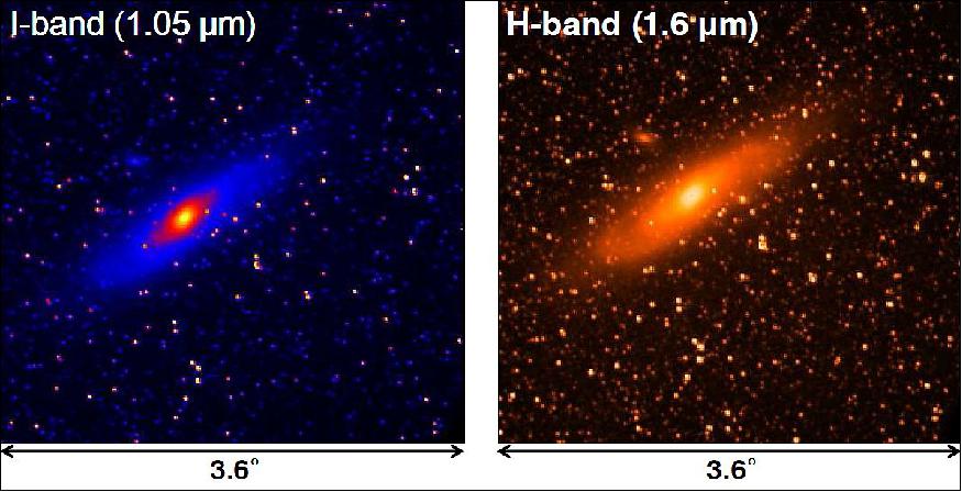 Figure 16: MSOC first light imaging of the Andromeda Galaxy acquired on Dec. 17, 2013 (image credit: KARI)