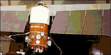 Figure 2: Illustration of the Meteor-2 series spacecraft (image credit: Mark Wade)