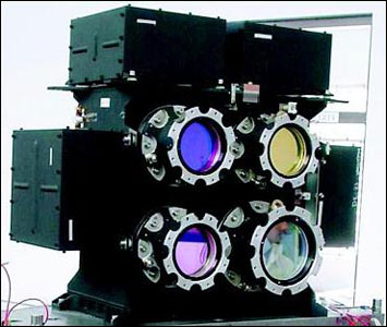 Figure 9: Illustration of the AWiFS-A camera (image credit: ISRO)