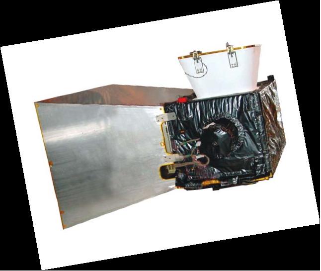 Figure 19: The JAMI instrument as integrated on the MTSAT-1R spacecraft (image credit: Raytheon)
