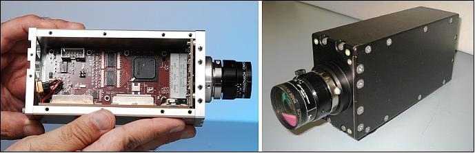 Figure 8: Photos of the DC (Docking Camera), image credit: NASA, BATC