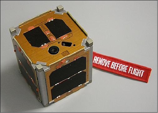 Figure 8: Photo of ITUpSat-1 prior to launch (image credit: ITU)