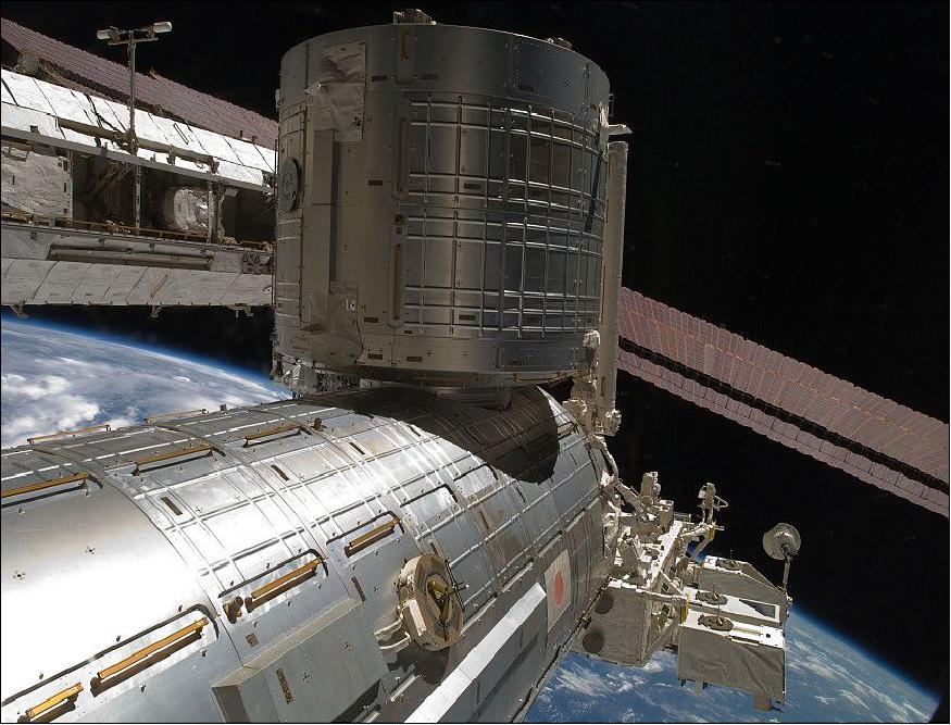 Figure 22: Photo of the Kibo module on the ISS (image credit: NASA, JAXA)