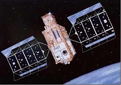 Figure 1: Artist's view of the deployed STEX spacecraft (image credit: NRO, LMA)