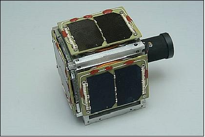 Figure 1: Photo of the StudSat-1 CubeSat (image credit: Team StudSat)