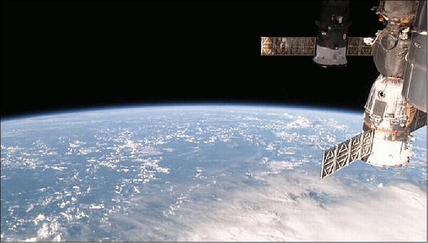 Figure 9: HDEV has started streaming live views of Earth from the Space Station (image credit: NASA, Universe Today)