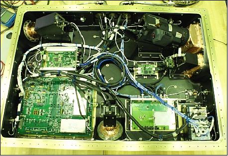 Figure 24: Photo of the HDEV internal electronics (image credit: NASA)
