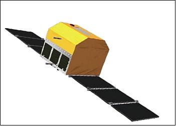 Figure 10: Alternate view of the SJ-5 spacecraft (image credit: CAST)