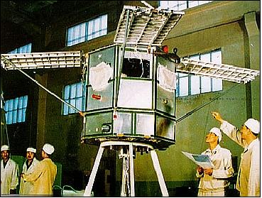 Figure 2: Photo of the SJ-2 spacecraft (image credit: CAST)