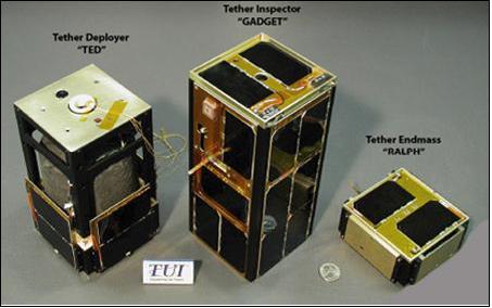 Figure 2: Illustration of the various MAST spacecraft (image credit: TUI)