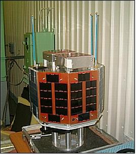 Figure 18: Photo of the UniSat-4 microsatellite (image credit: GAUSS)