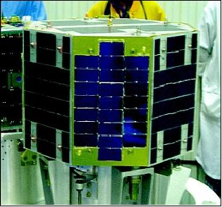 Figure 15 UniSat-3 solar panels constructed by the Kiev Polytechnic Institute (image credit: GAUSS)