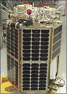 Figure 2: Photo of the Yubileiny spacecraft (image credit: JSC-ISS)