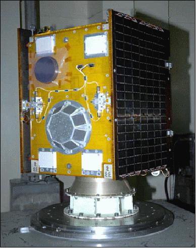 Figure 13: Photo of the X-Sat microsatellite (image credit: NTU)
