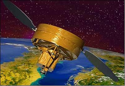 Figure 6: Artist's view of the QuikTOMS spacecraft (image credit: NASA)