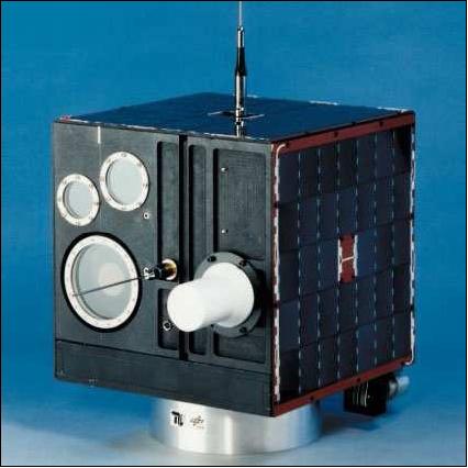Figure 10: Photo of the DLR-TUBSAT microsatellite (image credit: TUB/ILR)