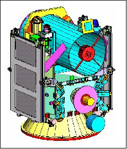 Figure 21: Illustration of the initial TacSat-2 spacecraft concept (image credit: MSI)