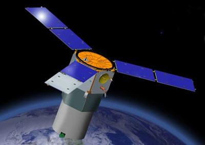Figure 3: Artist's rendition of the TacSat-3 spacecraft (image credit: AFRL)