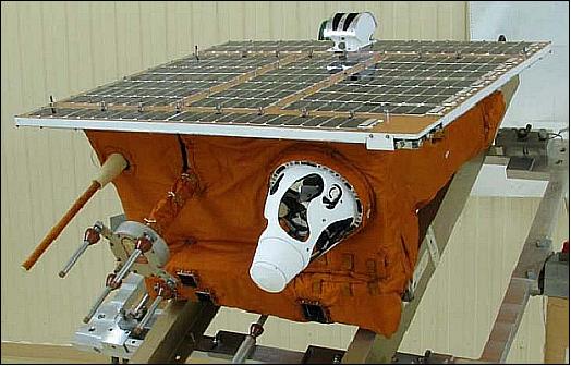 Figure 3: Photo of the Tatiana-2 spacecraft (image credit: VNIIEM)