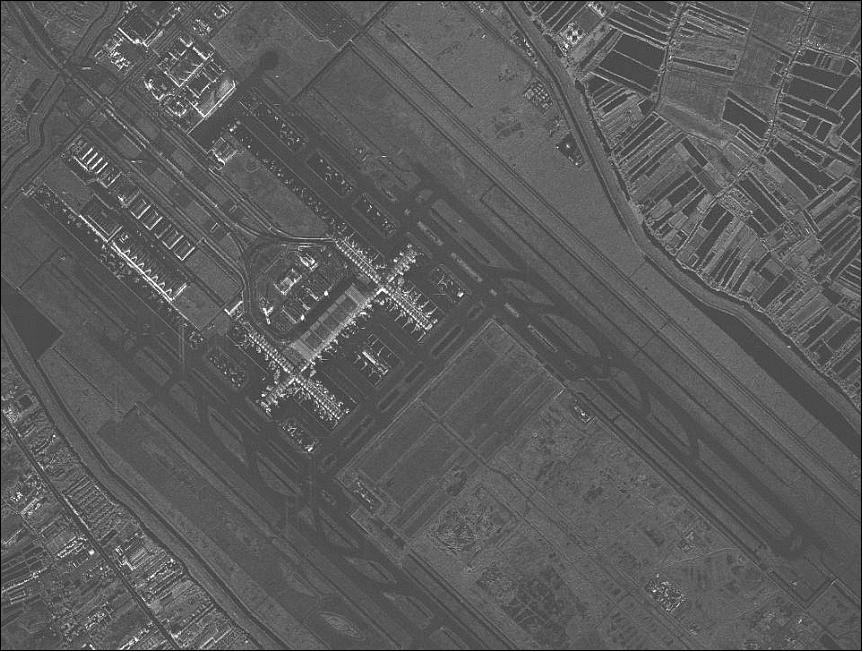 Figure 4: Sample image of an airport (image credit: ELTA Systems, Ref. 9)