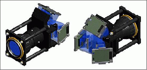 Figure 10: Two views of the NEMO-AM imager (image credit: UTIAS/SFL)