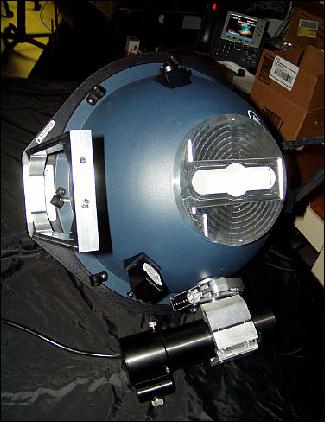 Figure 4: Photo of integrating sphere for spectral and radiometric field calibration (image credit: NASA/JPL)