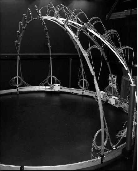 Figure 3: Photograph of the GRASS structure in the Laboratory (image credit: NPL)